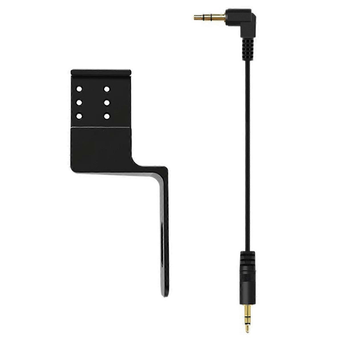 For X5 Cold Shoe Mount for MIC RX Receiver Audio Holder Bracket Adapter for X5 Camera Accessory