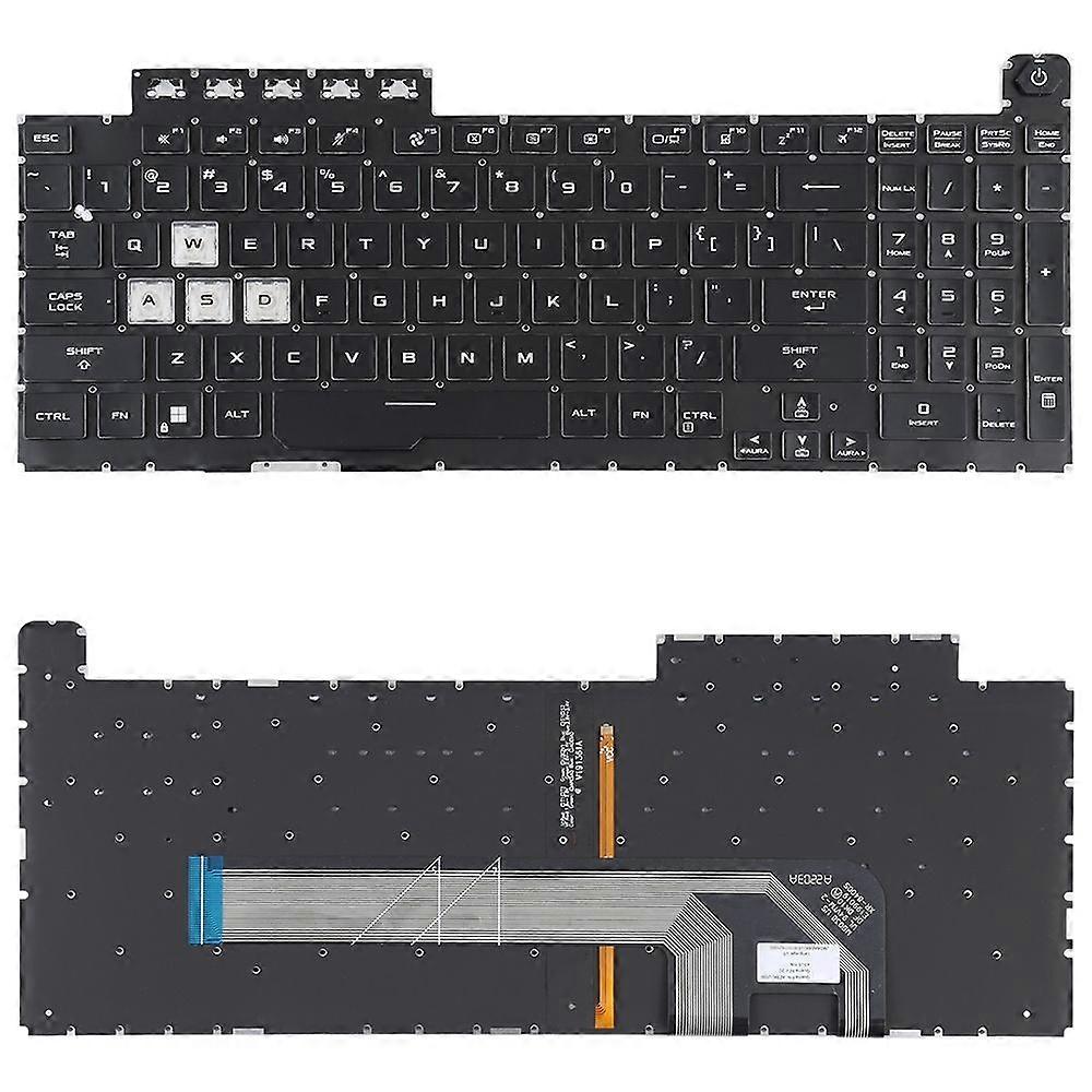 US Version Backlight Keyboard For Asus TUF Gaming F15 FX506 FA506