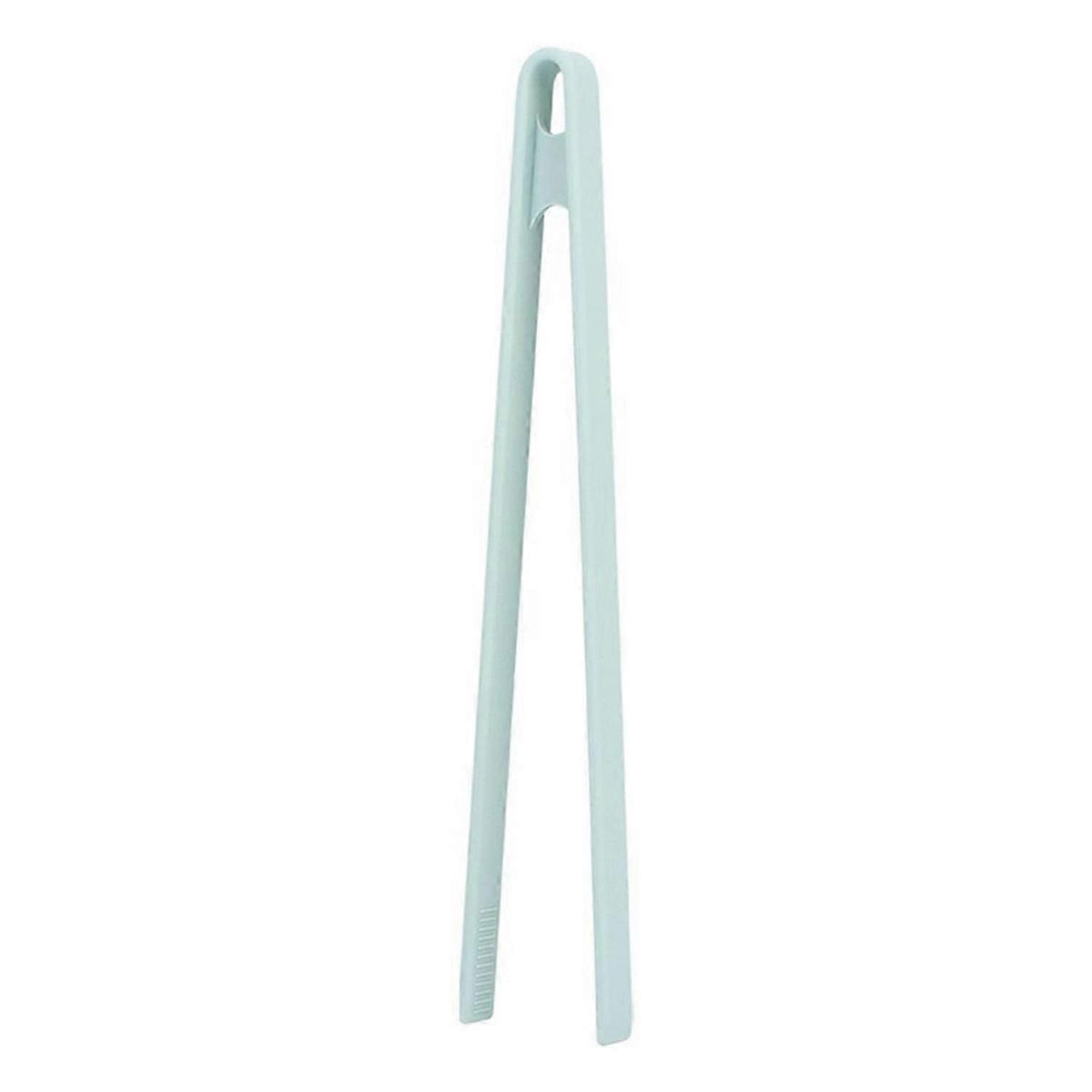 Bread Food Tongs Non-Slip Serving Barbecue Salad Clip Blue