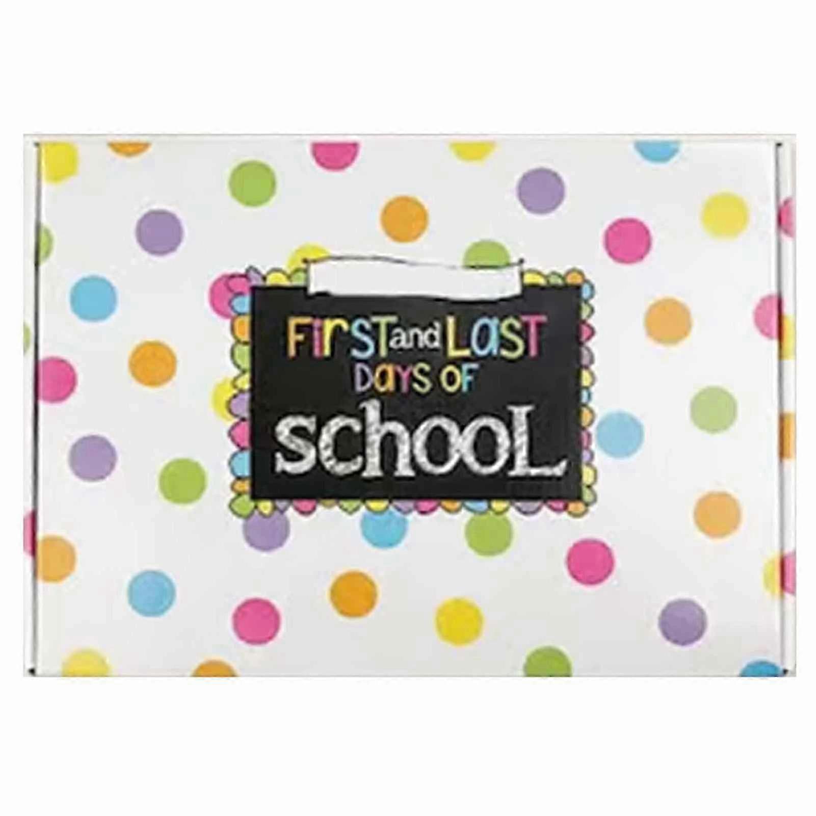 Class Keepers Album with First Last Day of School Photo Signs Birthday Present