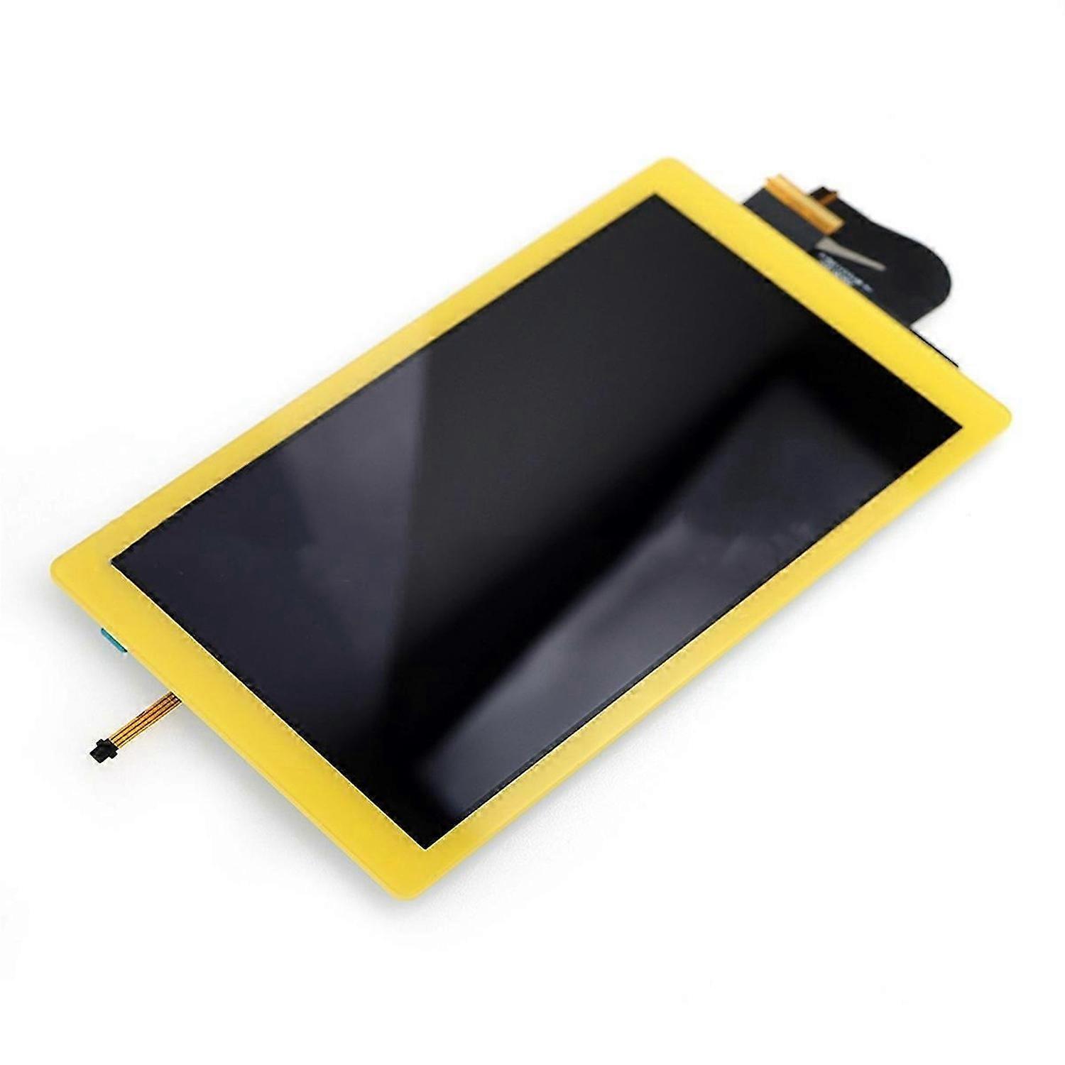 2-in-1 Replacement LCD Display & Touch Screen Assembly for Switch Lite Fitted Screen Replacement Kit Yellow