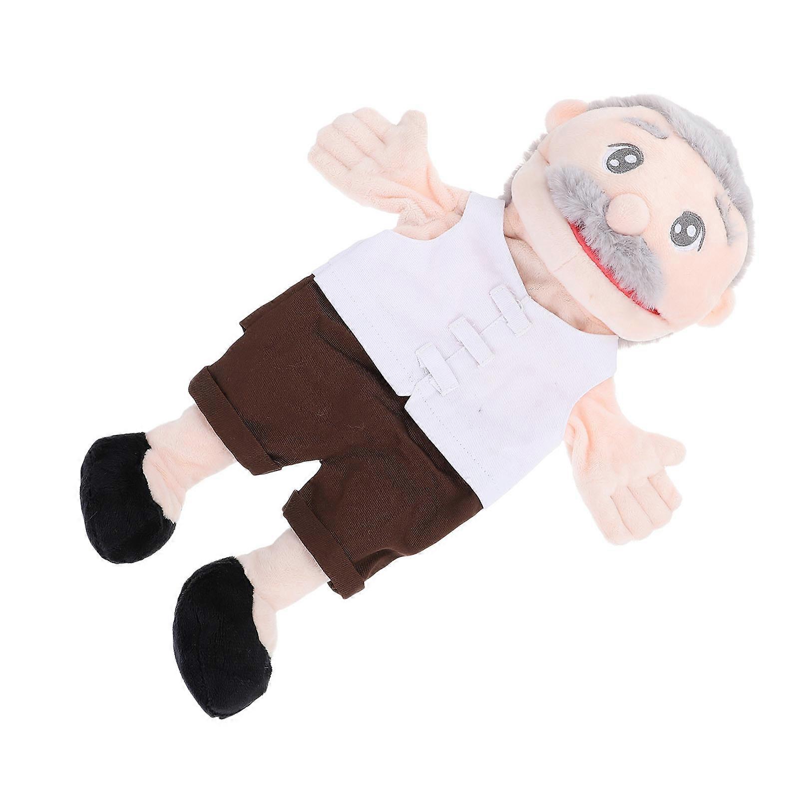 Cartoon Finger Puppets Occupation Figure Toy for Kids Playtime