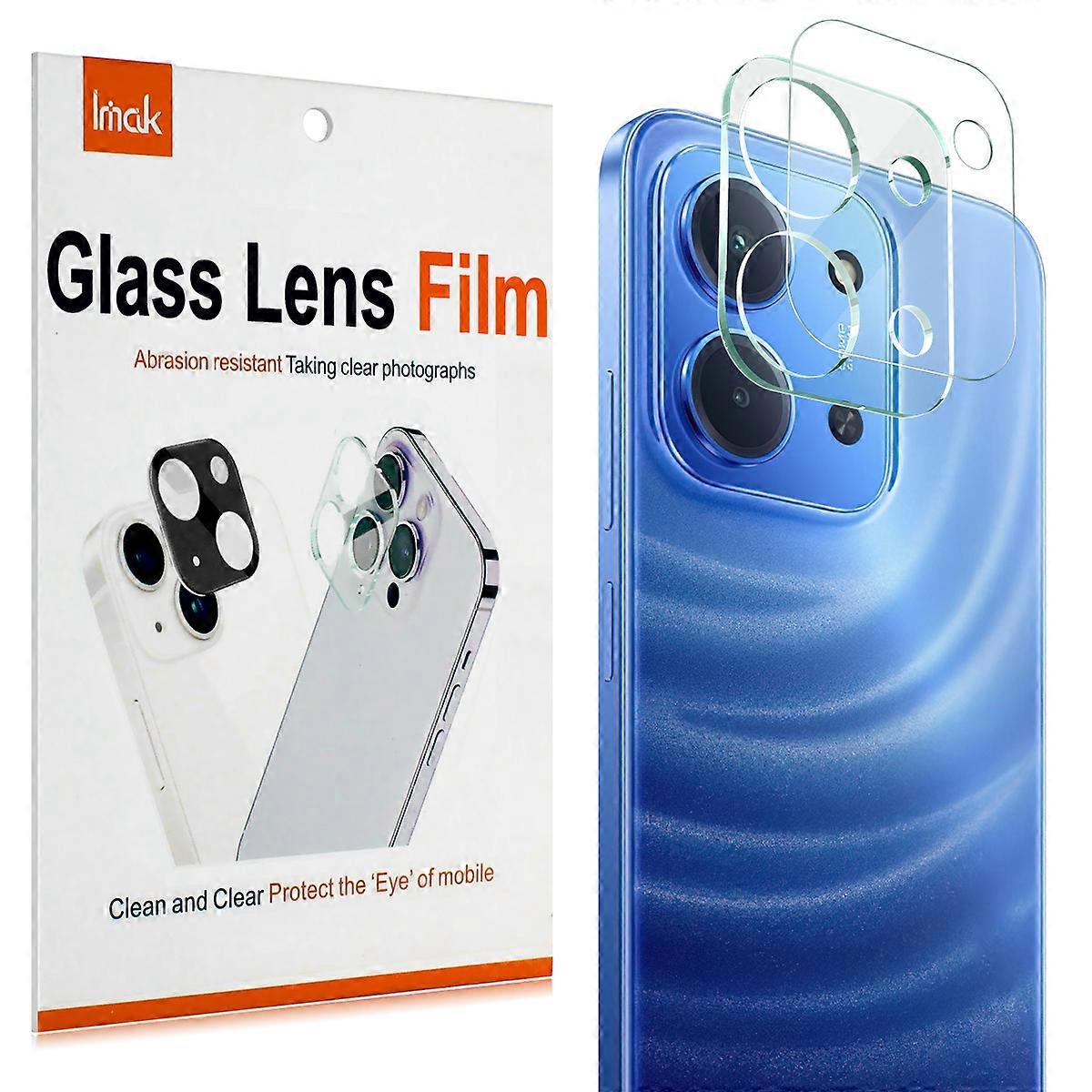 TKdaddy IMAK ل Xiaomi Redmi 15C 4G (الاتحاد الأوروبي) (173 مم) / Redmi 15C 5G (الاتحاد الأوروبي) (173 مم) واقي عدسة الكاميرا من الزجاج المقسى + غطاء عدسة أكريليك