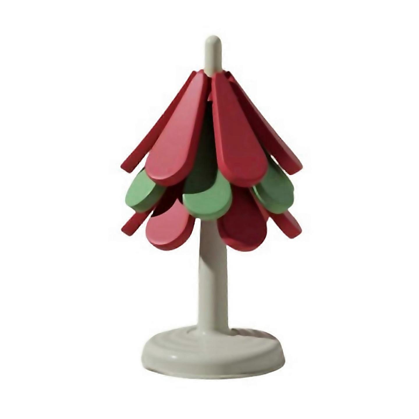 For Anti Scald Christmas Tree Table Mat Round