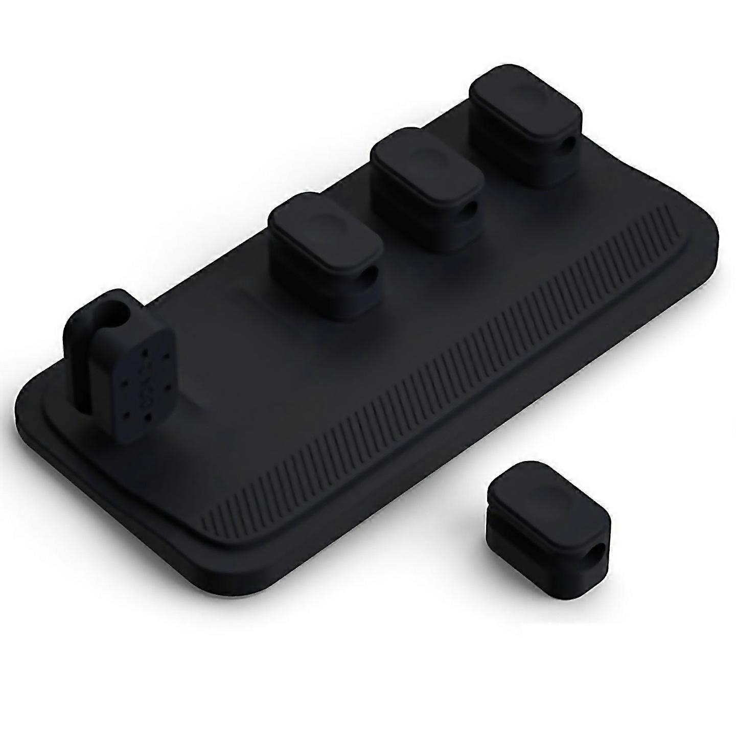 For Magnetic Mouse Cable Wire Organizer Desktop Cable