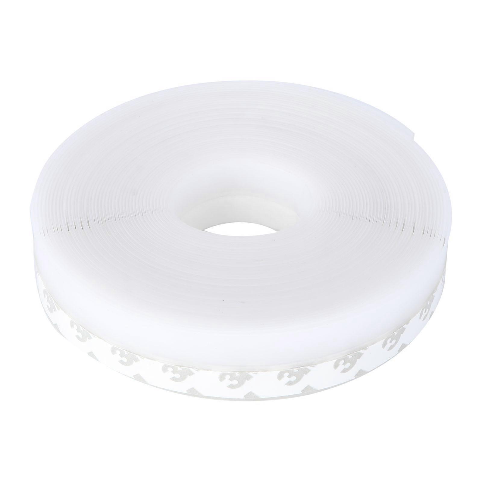 Door Sealing Strip Roll for Sound Insulation 1 Roll 10m Transparent Tape