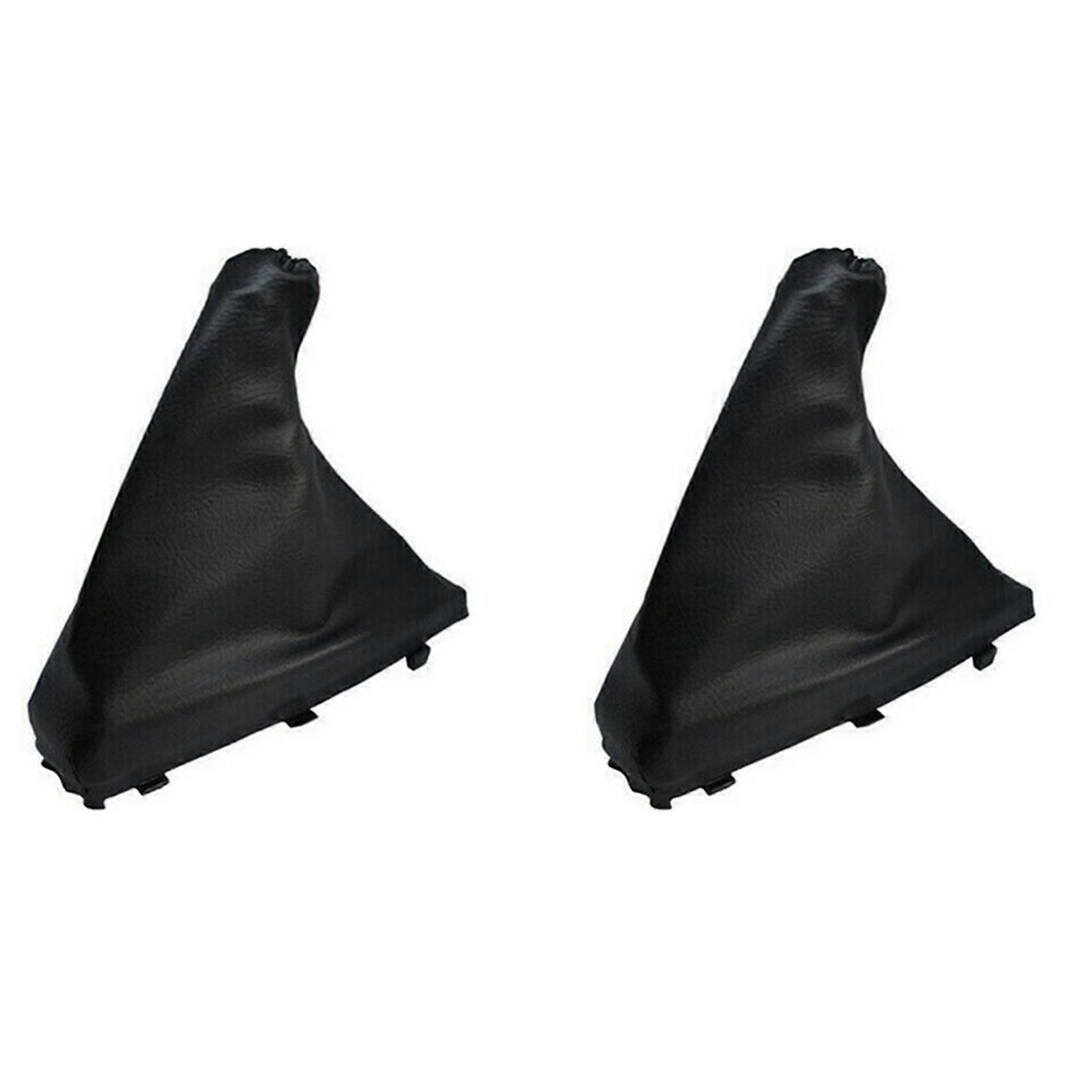 2X Parking Handbrake Gaiter Handbrake Boot Cover for B 1995-2002 Anti Slip Shift Knob Gaiter Boot