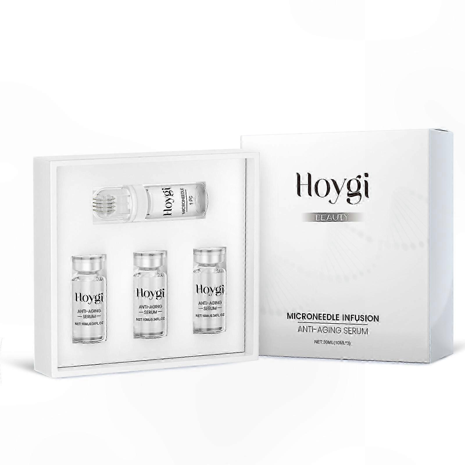 Anti-Aging Skincare Tool with Titanium Micro-Roller for Facial Rejuvenation