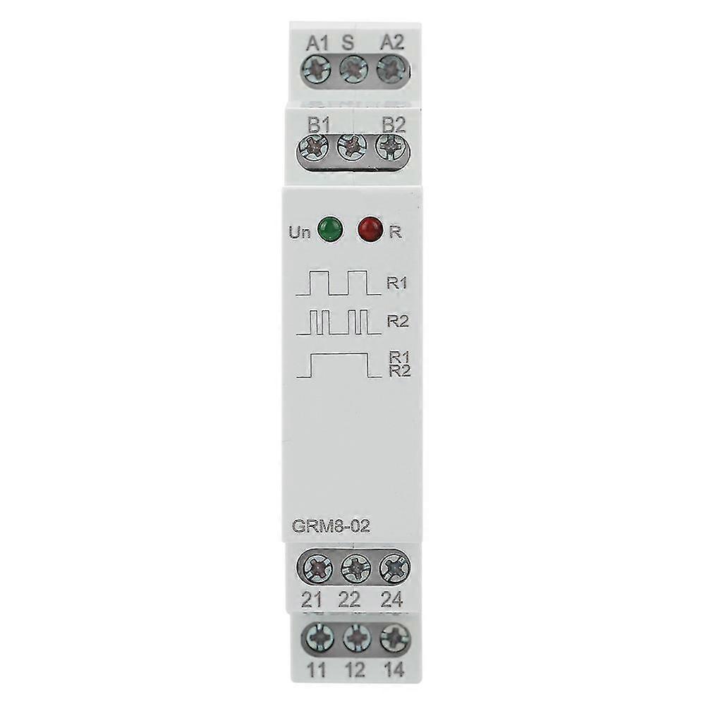 GRM8-02 Electronic Impulse Relay Latching Relay Memory Relay AC 230V 25-26