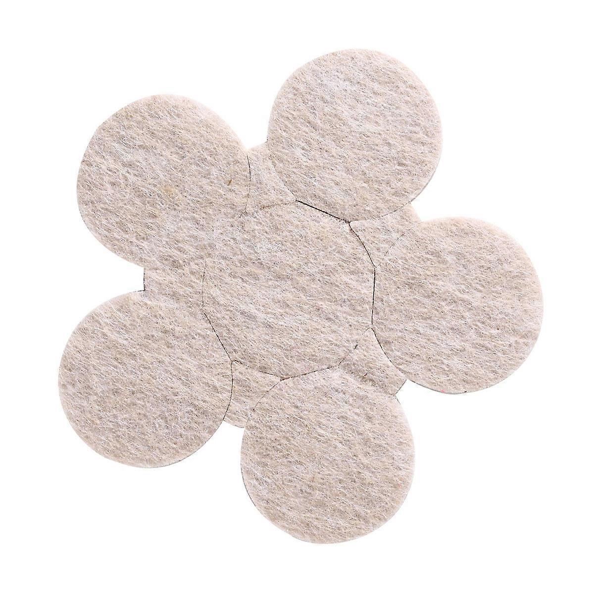 Round Felt Pads Floor Protector Pads for Chairs with 10Pcs Quantity