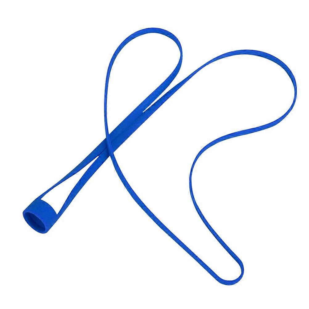 Silicone Lanyard Hanging Neck Strap Rope Blue