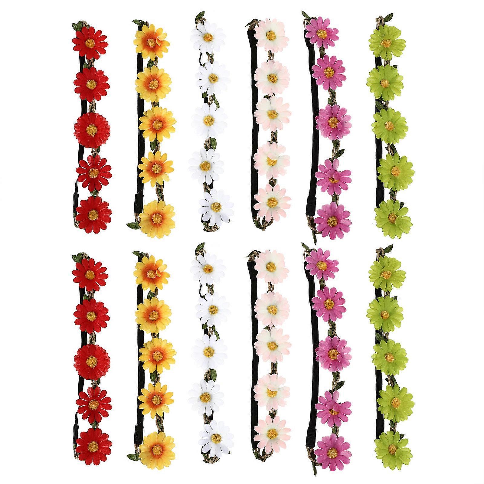 Flower Headband Bride Headbands for Decor Use 24Pcs Collection