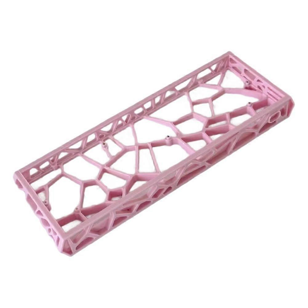 Holy60 60he GH60 PC Keyboard Case Hollow Design for 60HE Aula Win60 Rakka 60 Keyboard Pink