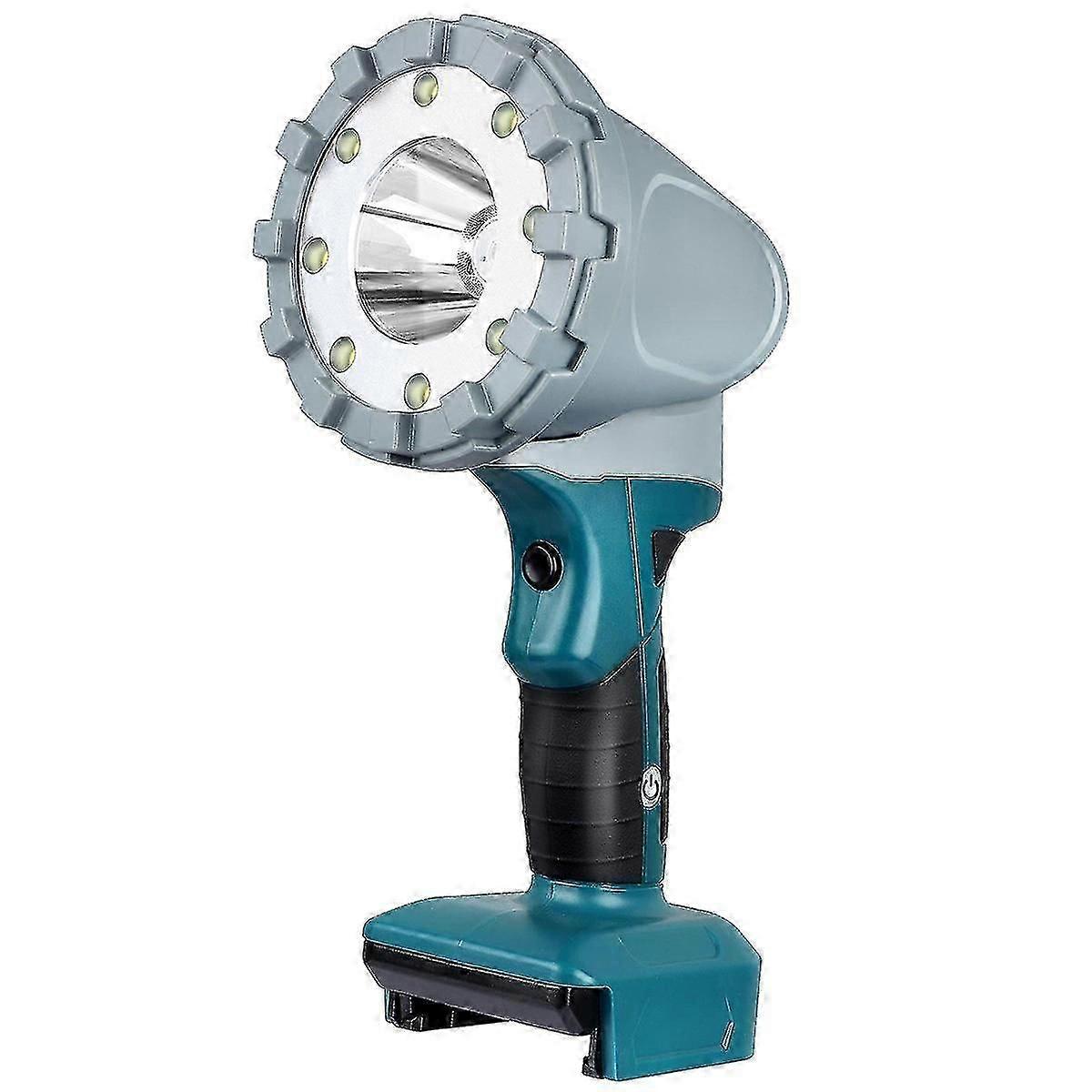 LED Working Light with Three-Speed Adjustable Settings, Portable for UK Home Emergency and 18V Battery Use
