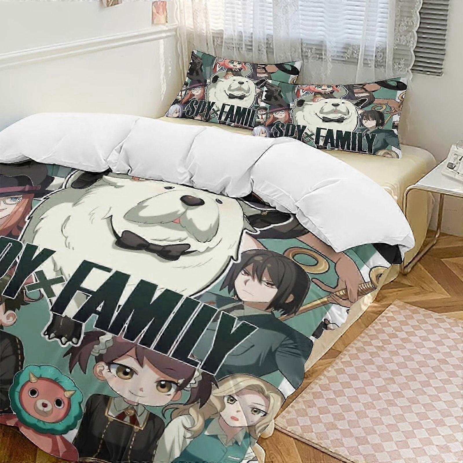 Bedding set Gs650 Spy X Family Anime Home Bed 3-piece Set,Lightweight and comfortableMultiple sizes to choose from SH650 2025