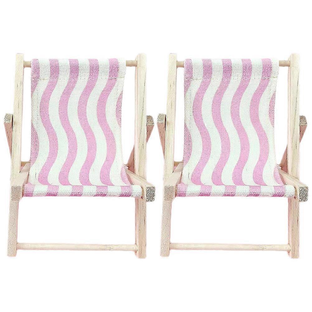 10Pcs Practical Phone Bracket Beach Chair Shape Designed For Live Broadcasting Support Ideal For Desktop Use