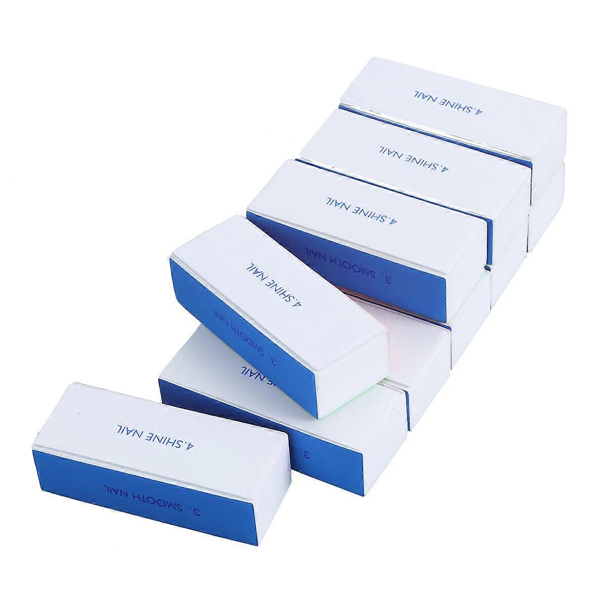 Sponge Nail Files And Buffers For Women 20Pcs Rectangular Shape Washable Design For Professional Salon Use