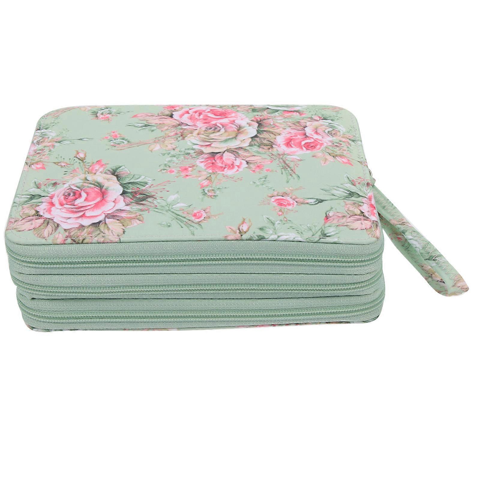 Lanyard Drawing Pencils Bag 4Pcs Design Storage For Students Rectangular Shape 9.82X7.86X2.36in