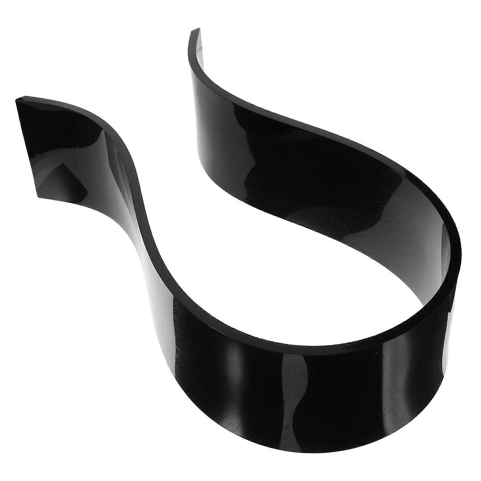 Headphone Stand Acrylic Desk Holder for Headset with 3Pcs Set Black