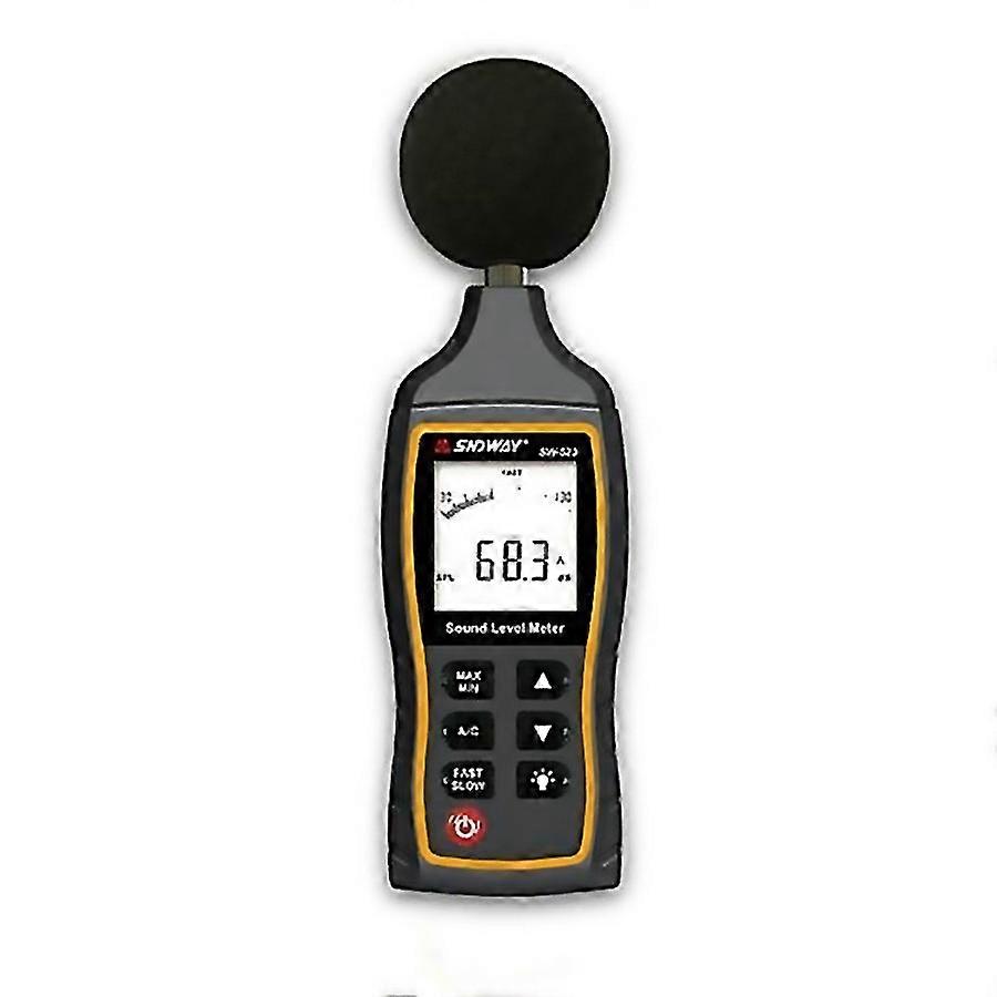 For New Sndway Handheld High Precision Noise Decibel Meter Sw523