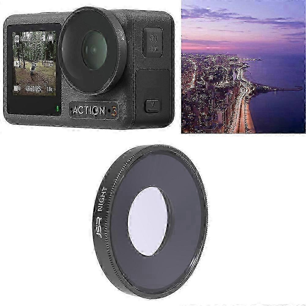 JSR NIGHT Lens Filter For DJI Osmo Action 3