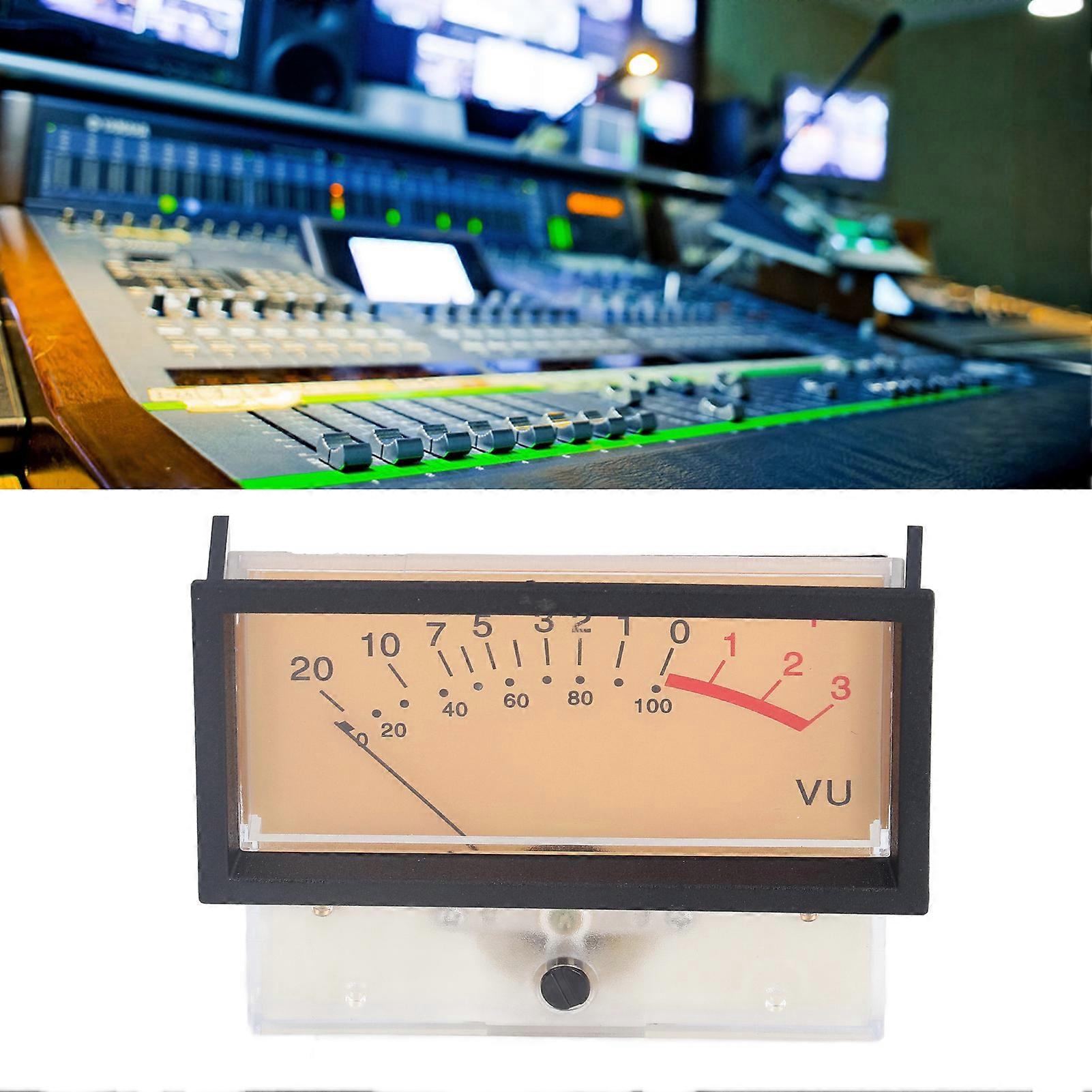 20mA High Accuracy VU DB Level Meter 7.5x5.7x4.8cm Plastic