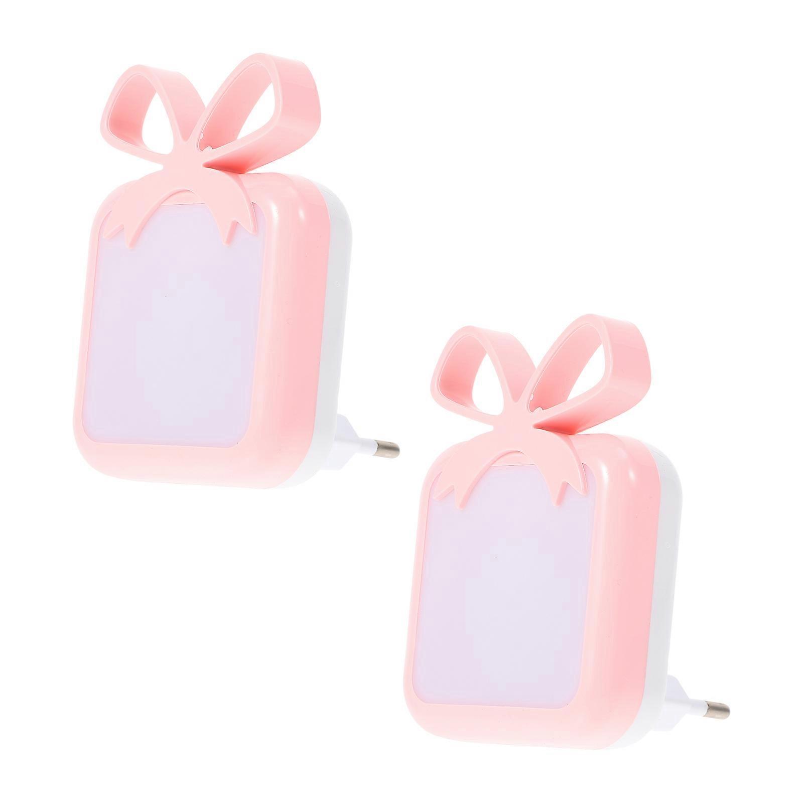 Decorative Night Lamp LED Bedside Light for Home Decor 4Pcs Set