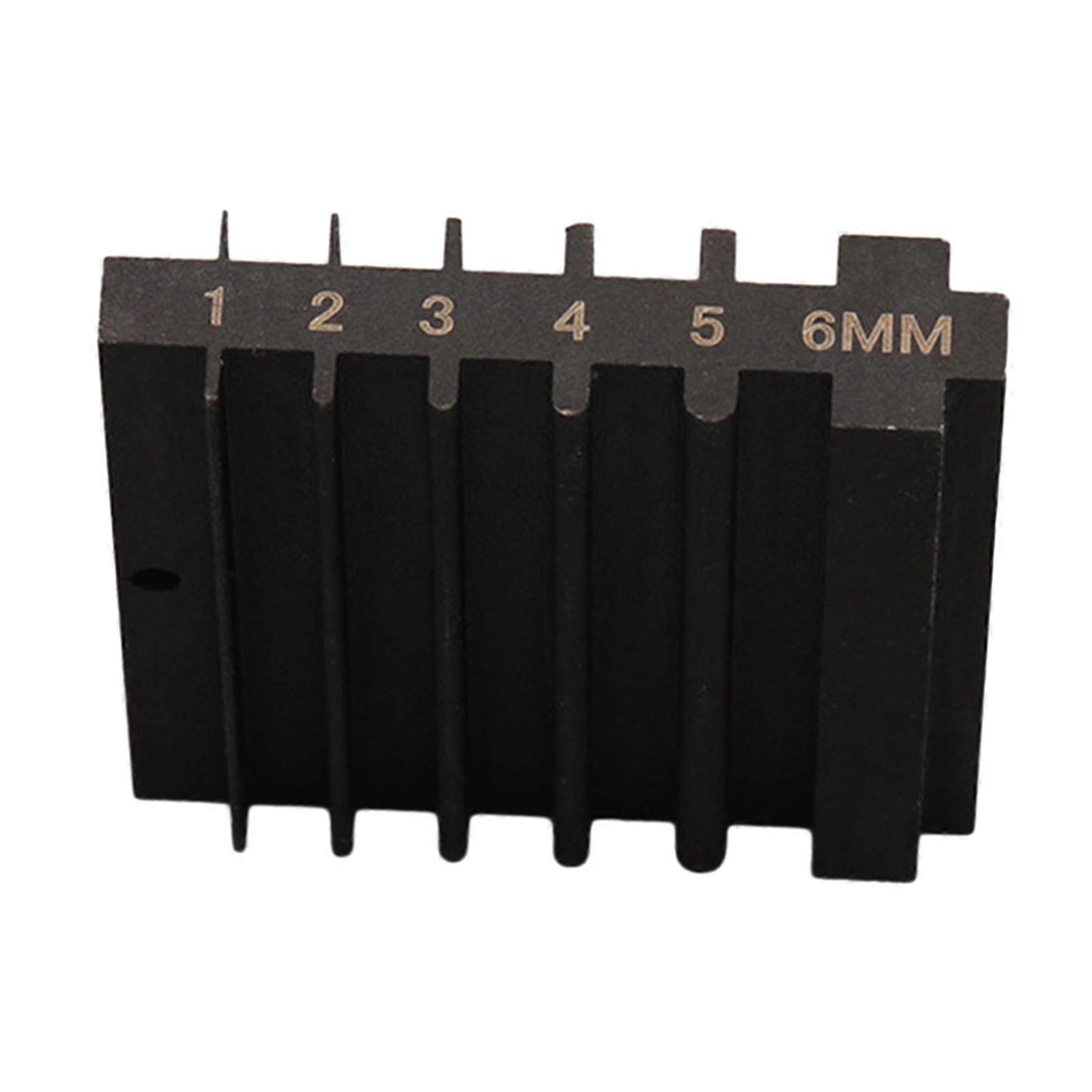 Sharpener Guide for Leather Cutter Head Professional Double Side Repair Tool