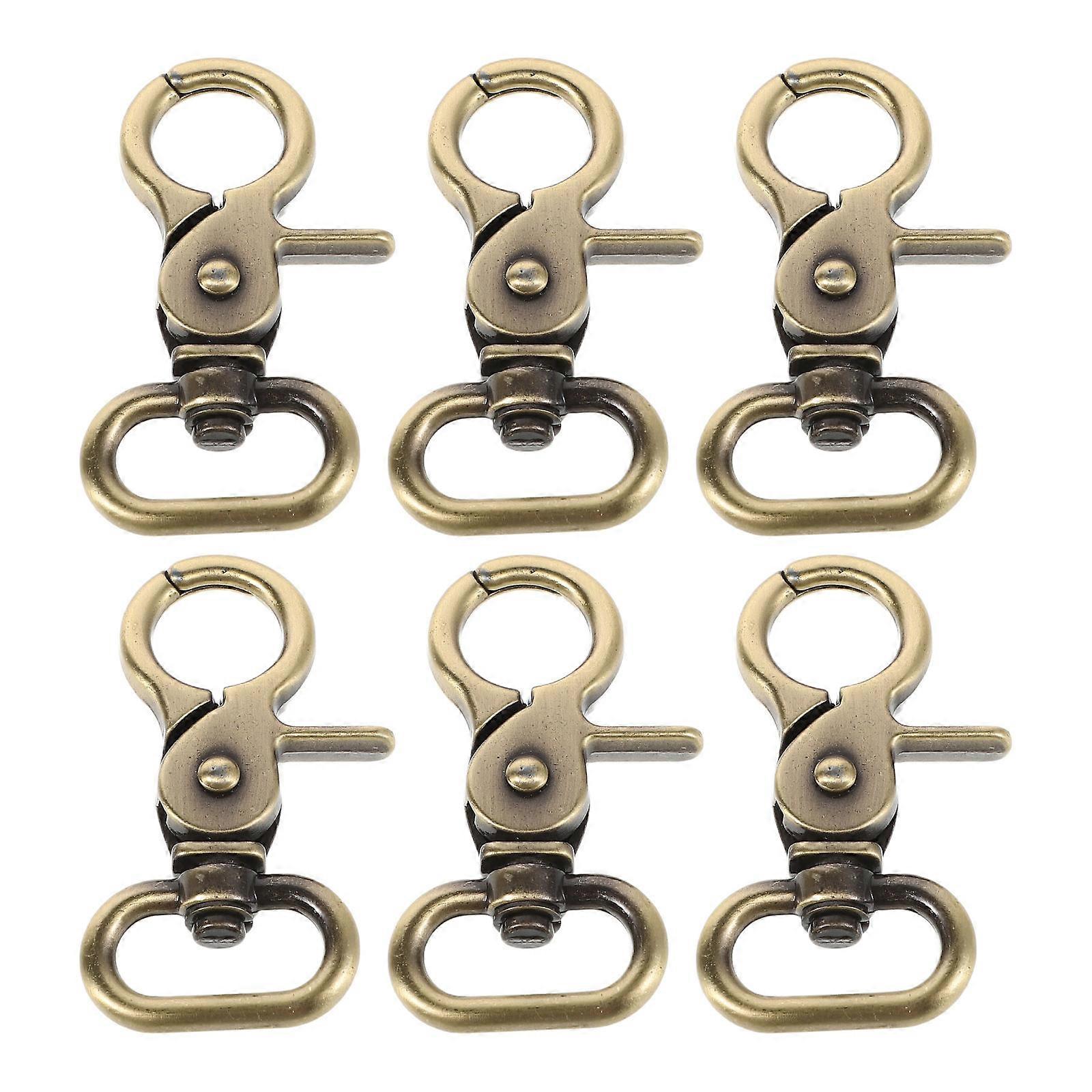 Trigger Clips Metal Trigger Snaps for DIY Bag Making 12Pcs Heavy Duty Swivel Clips