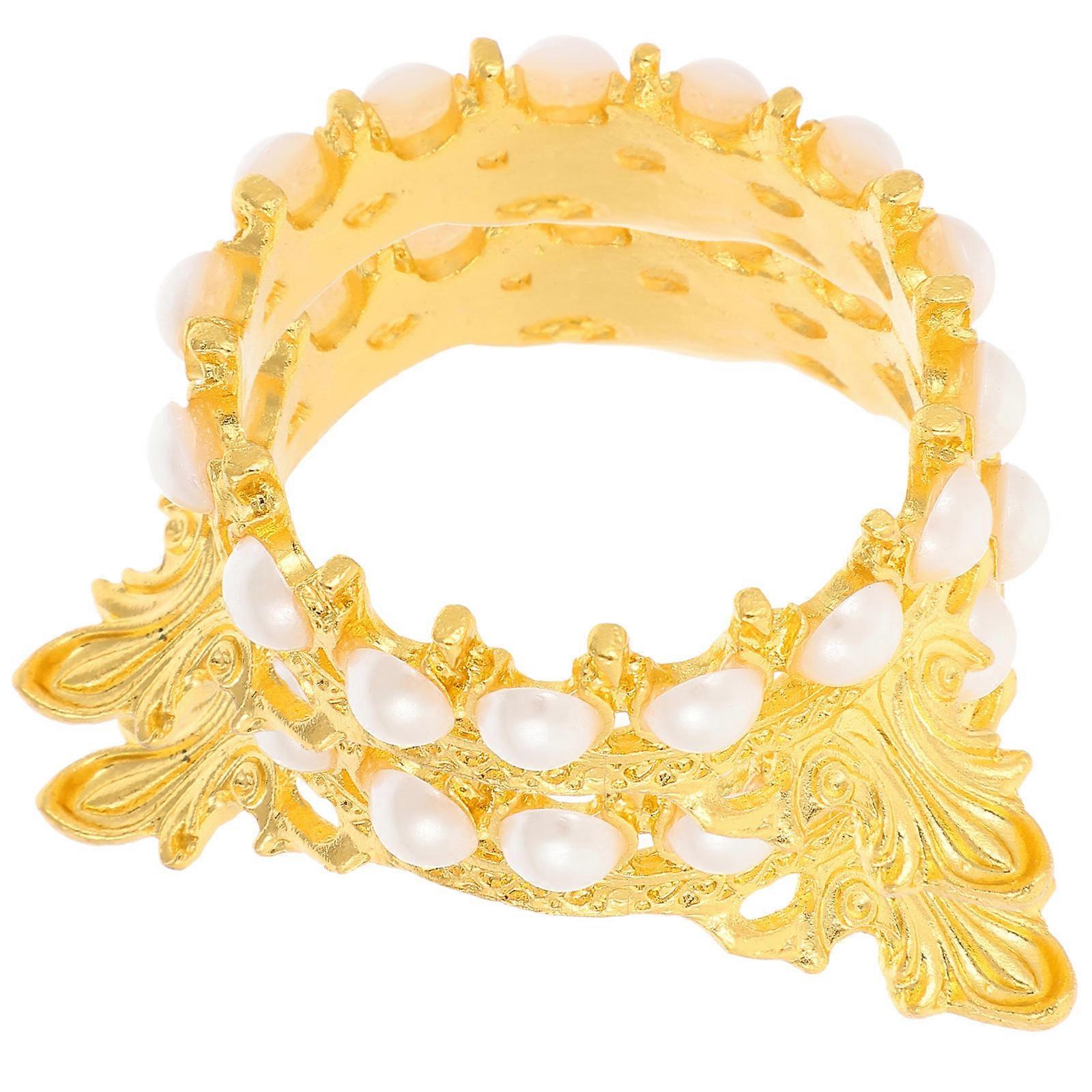 Decorative Crystal Ball Stand Crown Shape Holder 10Pcs Pack