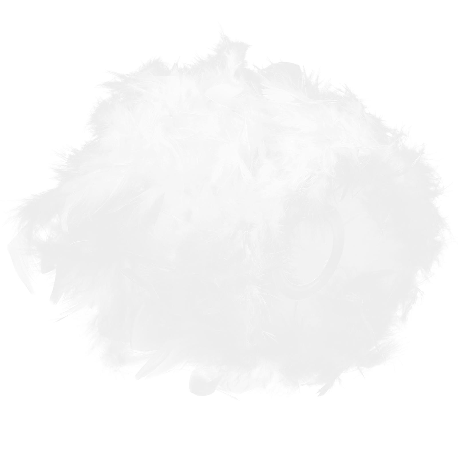 Aesthetic Lamp Shade Decorative Fluffy Lamp Shade Replacement 3Pcs