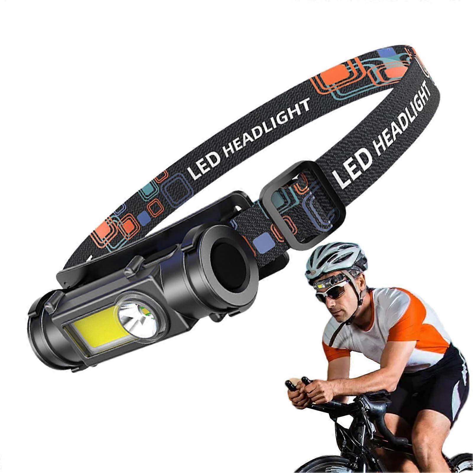 Rechargeable Head Torch With Magnet USB Rechargeable Magnetic Headlamp For Work And Outdoor Activities Including Fishing