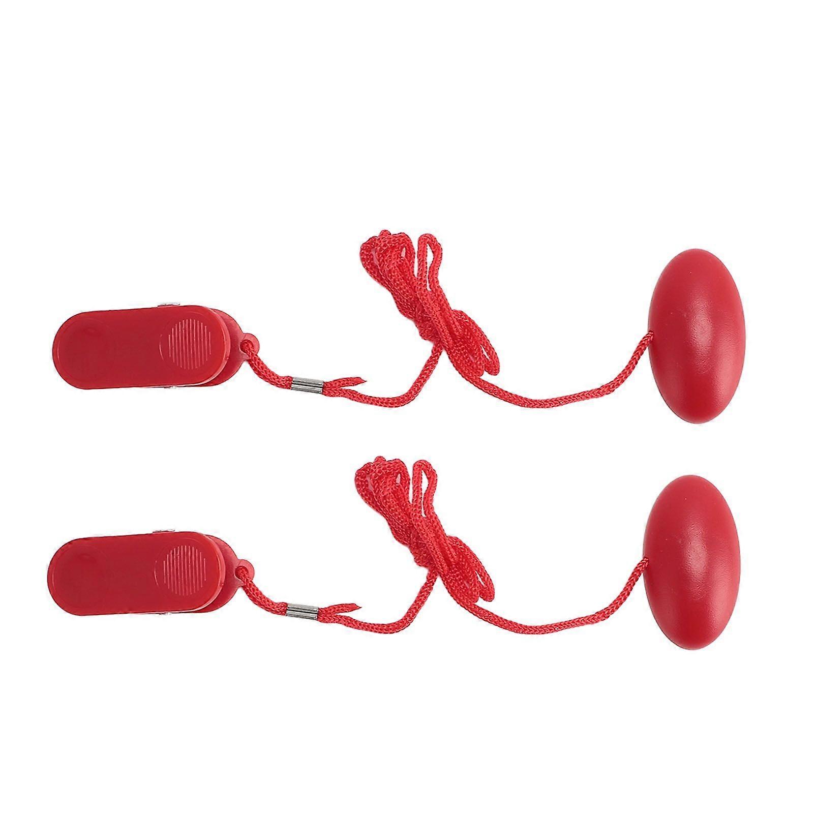 Treadmill Safety Switch Universal Emergency Stop Treadmill Magnetic Lock for Running Machine 2pcs