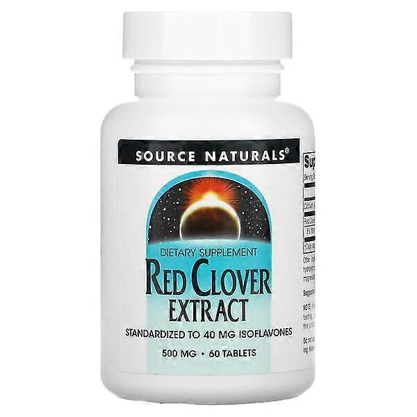 Source Naturals, Red Clover Extract, 60 Tablets