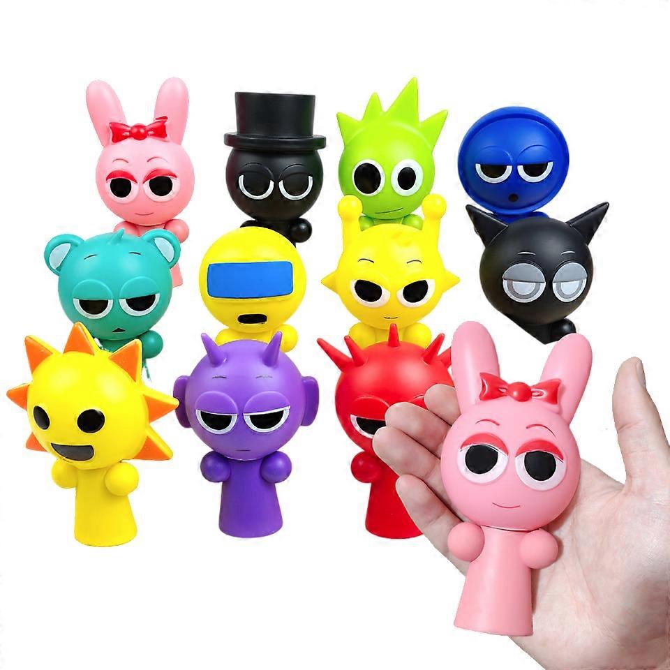 12pc Sprunki Figures Mode Toys Sprunki Incredibox Action Figures 11cm