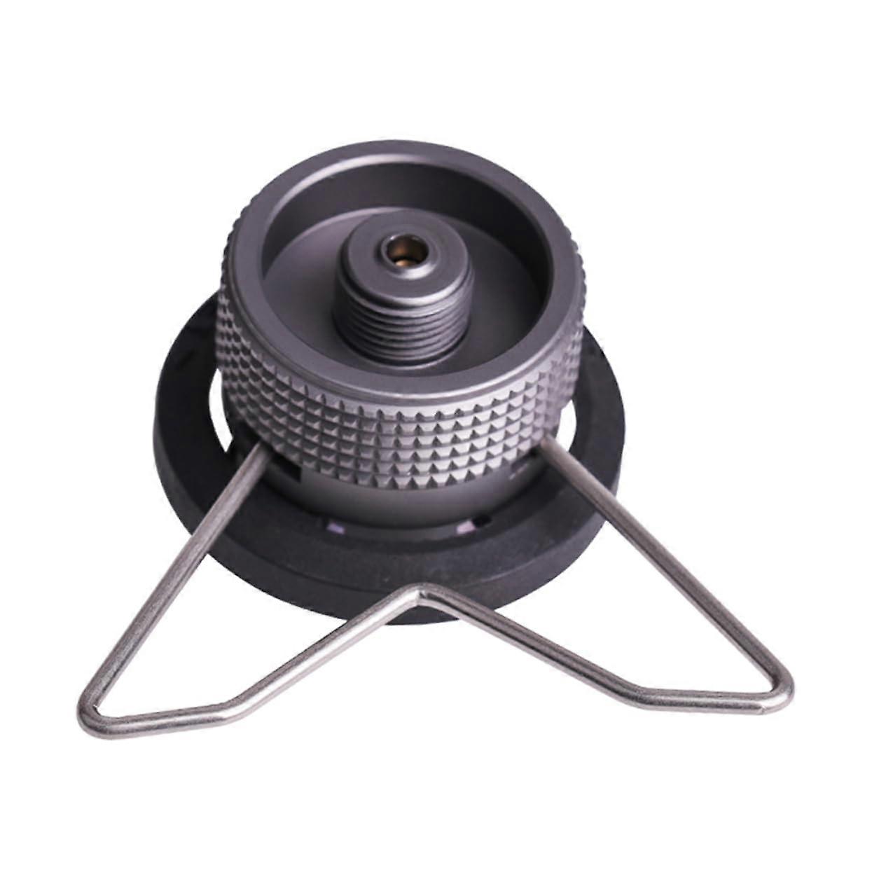 Gas Tank Adapter for Propane Camping Stove Professional Stove Head Compatible with Canisters and Cartridges Outdoor Gear