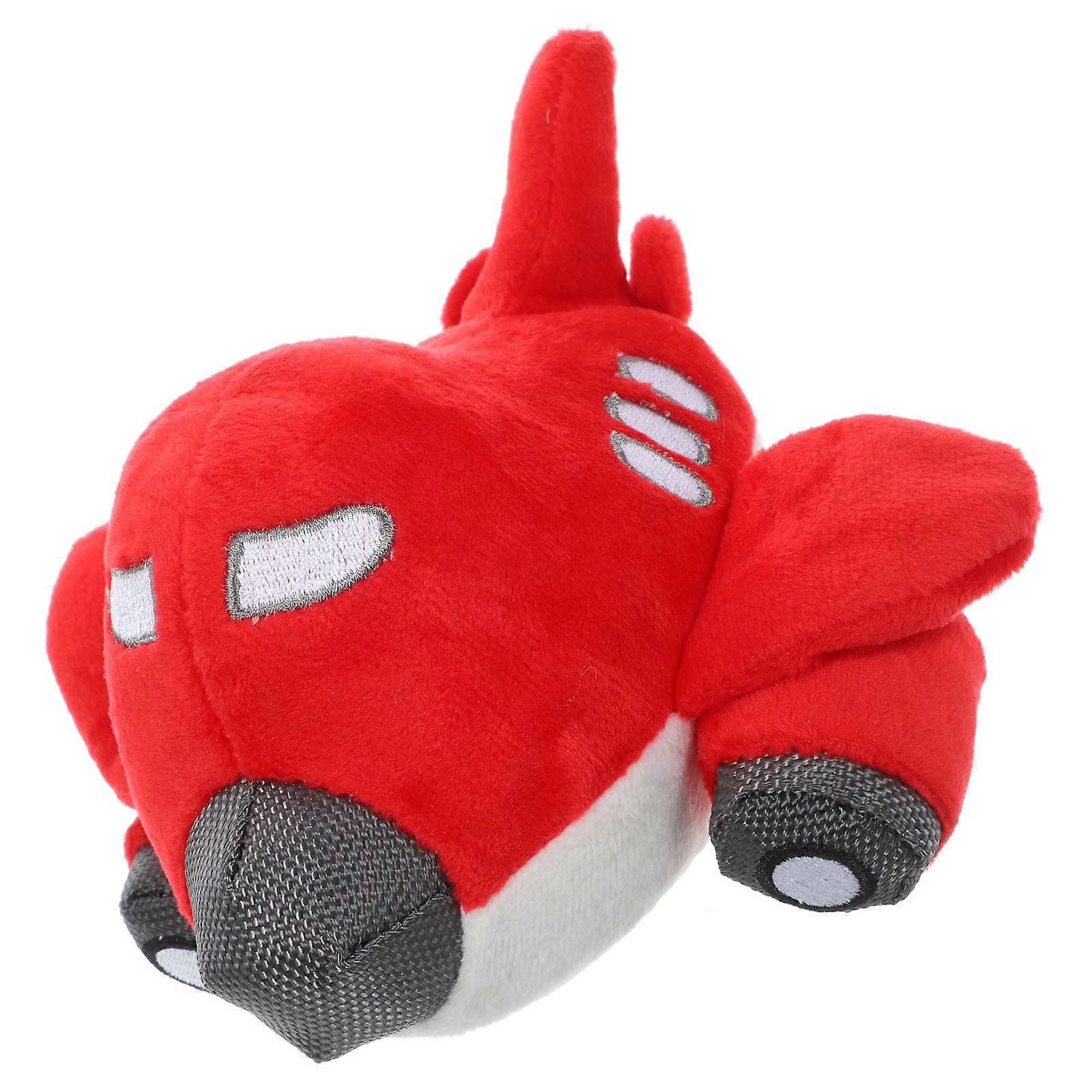 Dog Toy Plush Chew Toy for Exercise 4Pcs Airplane Shaped Interactive Toys