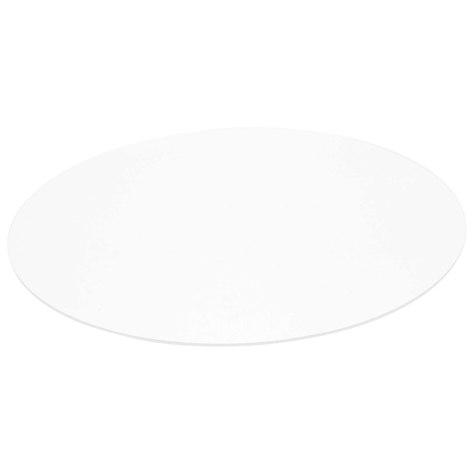 Round Cake Board Acrylic for 5Pcs Cupcake Display Base
