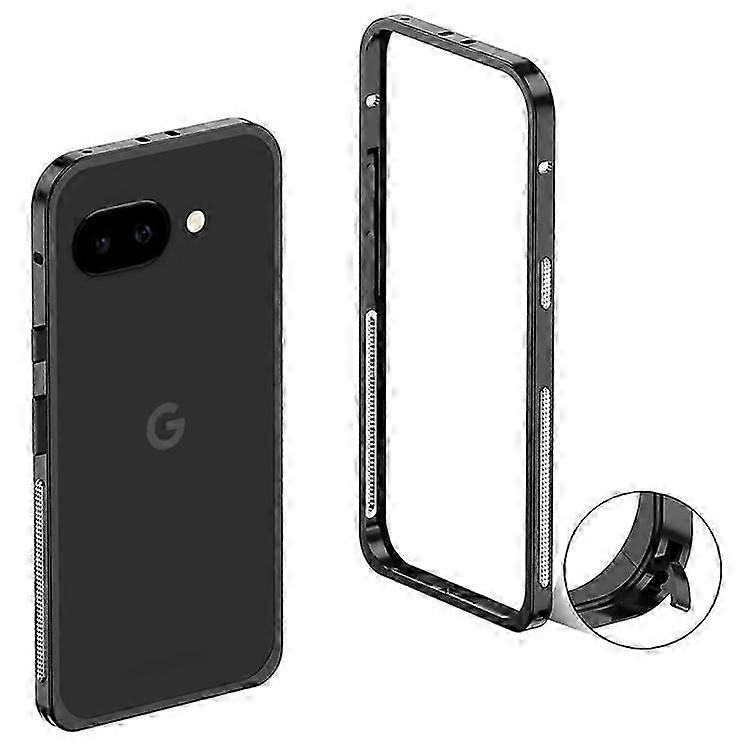 Compatible For Google Pixel 9A Metal Cooling Frame Phone Case Protective Cover Heat Dissipation_c*
