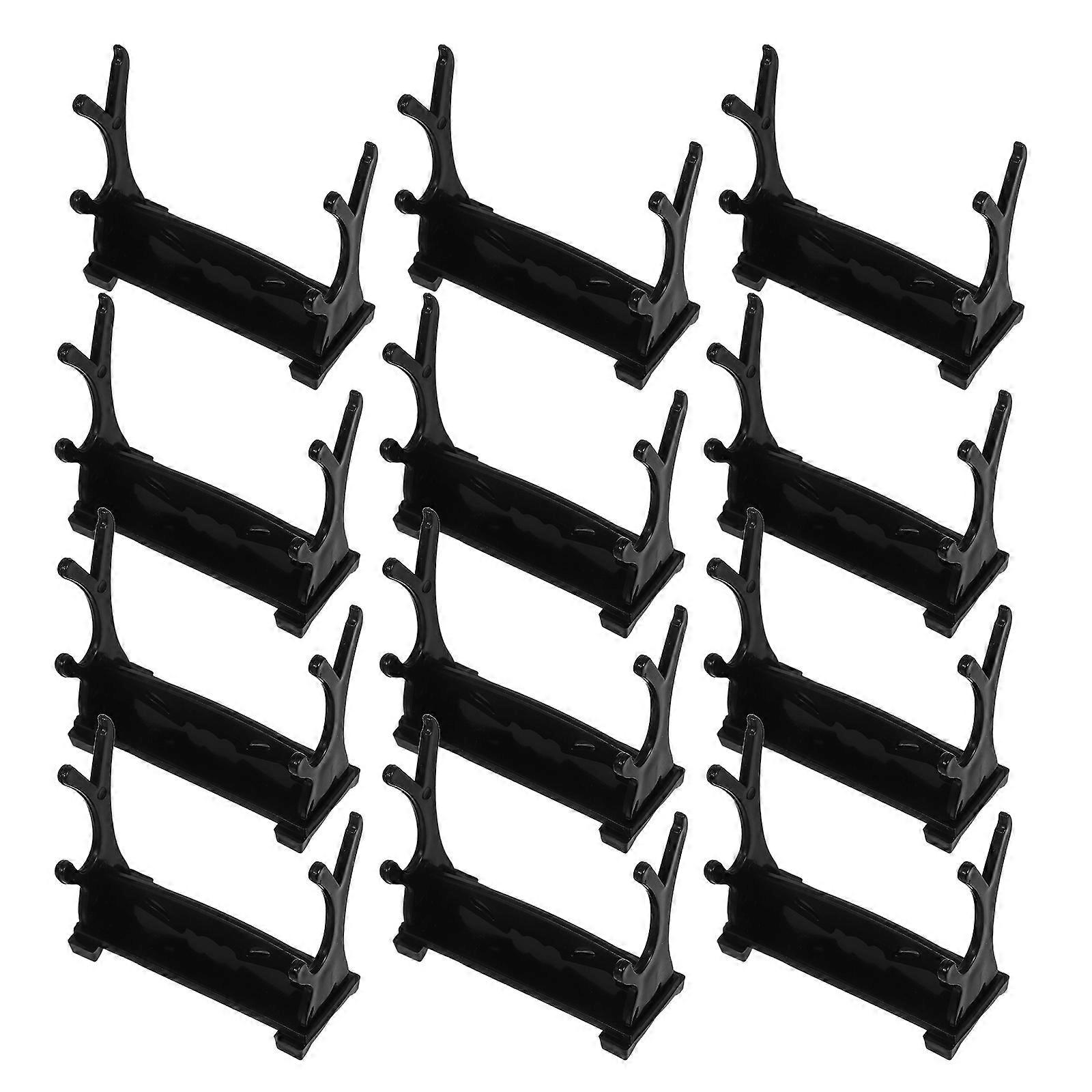 Sword Display Rack Plastic Toy Stand for Desktop Use 40Pcs