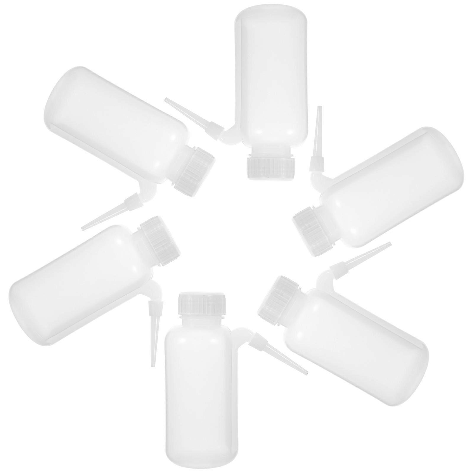 Lab Wash Bottles Polyethylene for Reagent Storage 30Pcs Transparent