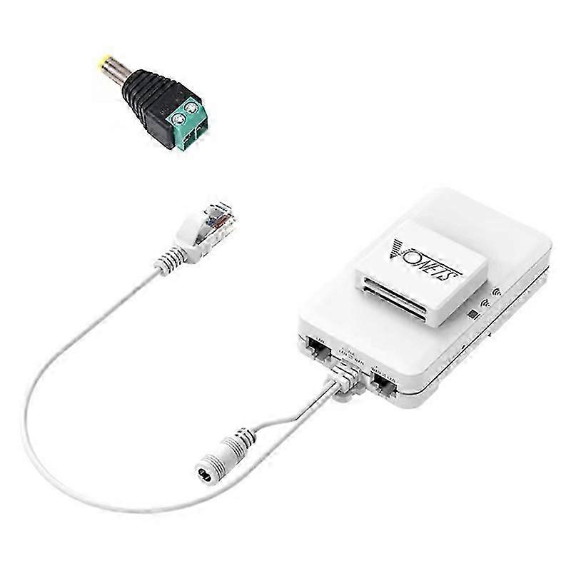 VONETS VAR1200-L 1200Mbps Ponte Sem Fio Antena Embutida Repetidor WiFi de Banda Dupla, Com Conjunto de Adaptador DC