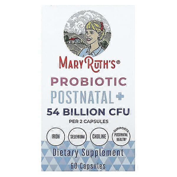 MaryRuth's, Probiotic Postnatal+, 60 Capsules