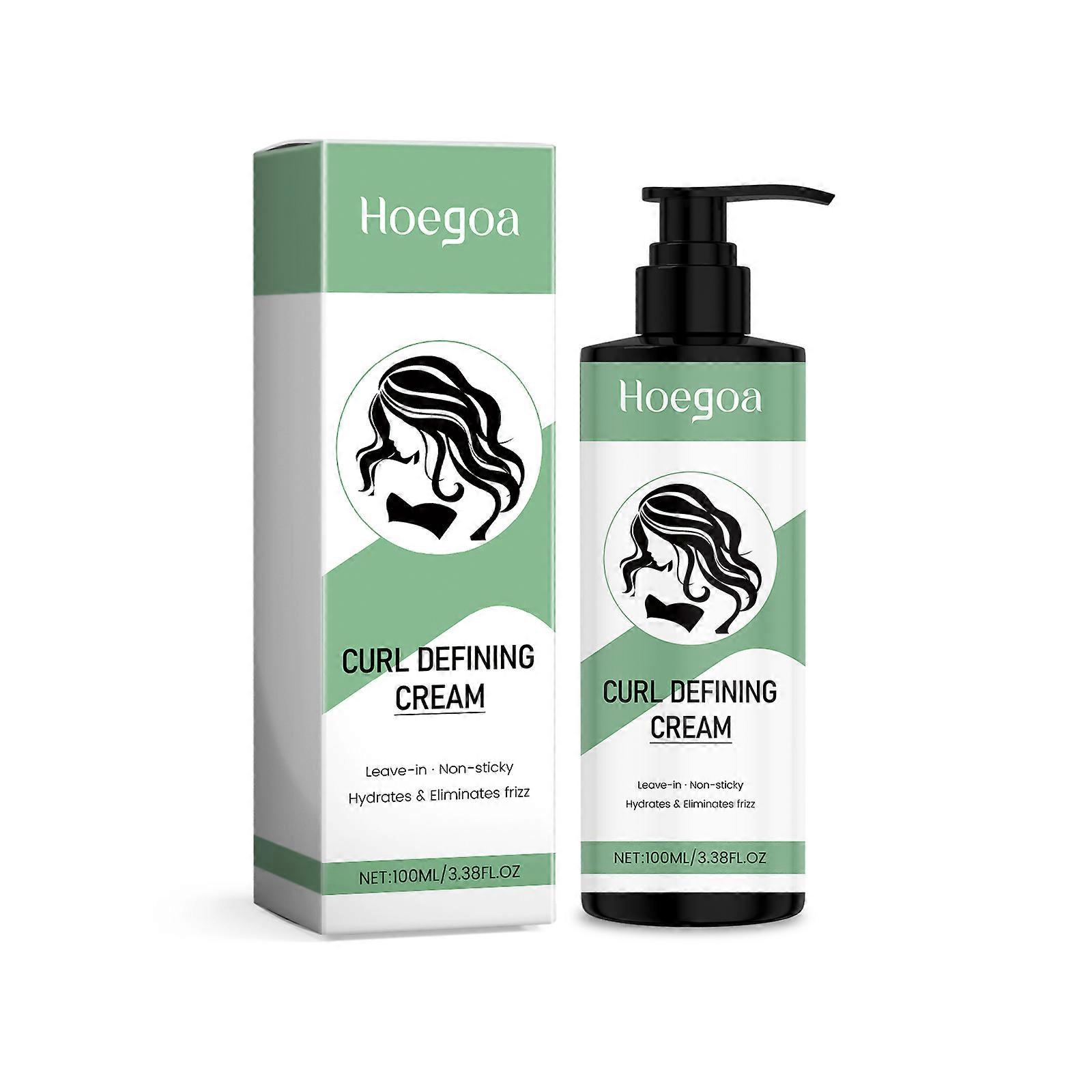 Hoegoa Hair Styling Lotion Is A Lightweight Hair Styling And Voluminous Lotion That Creates Elastic, Natural Curls And Three-Dimensional Shapes