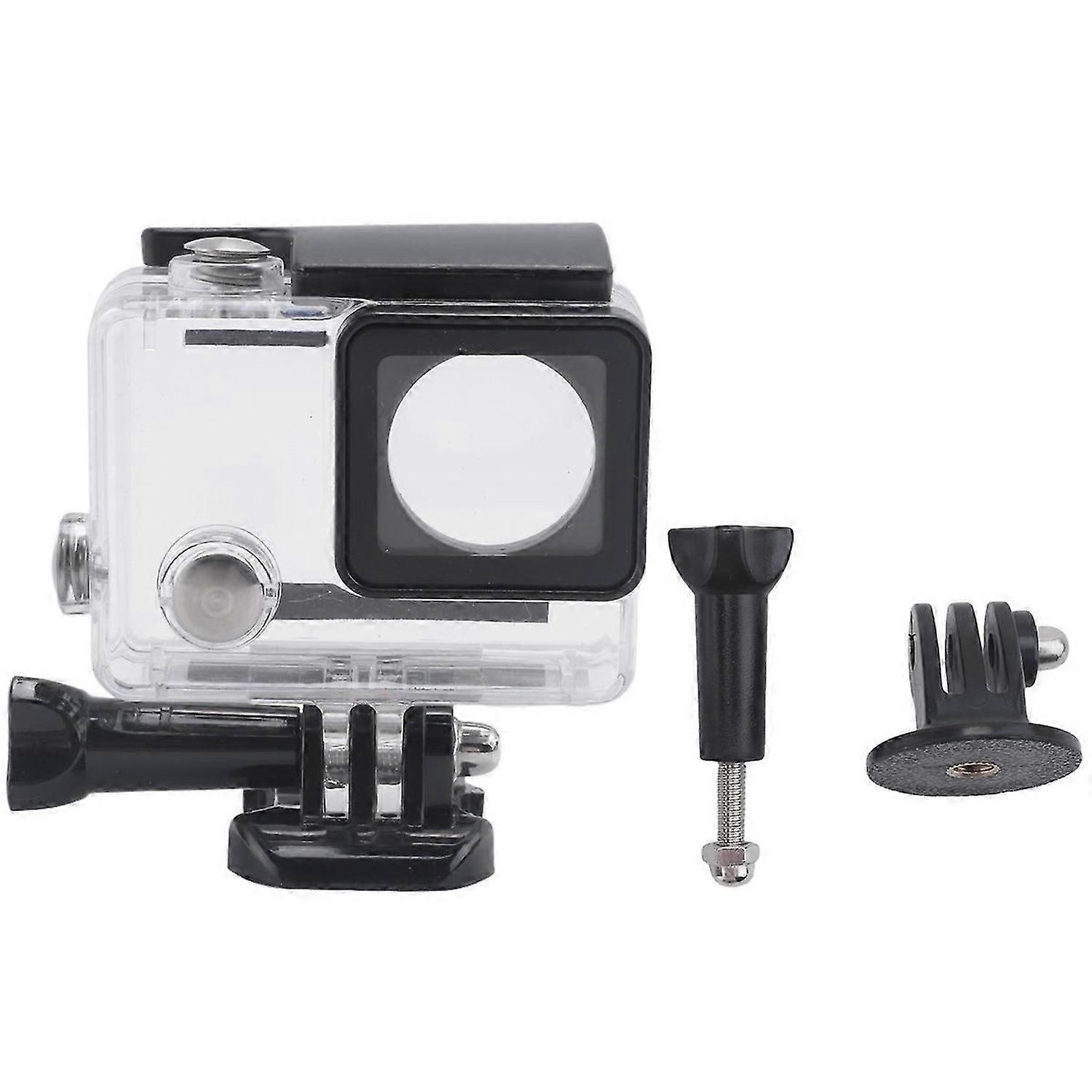 עבור Gopro מארז דיור עמיד למים עבור Gopro Hero 4 Hero3 + Hero 3 תיבת מגן מתחת למים עבור Go Pro
