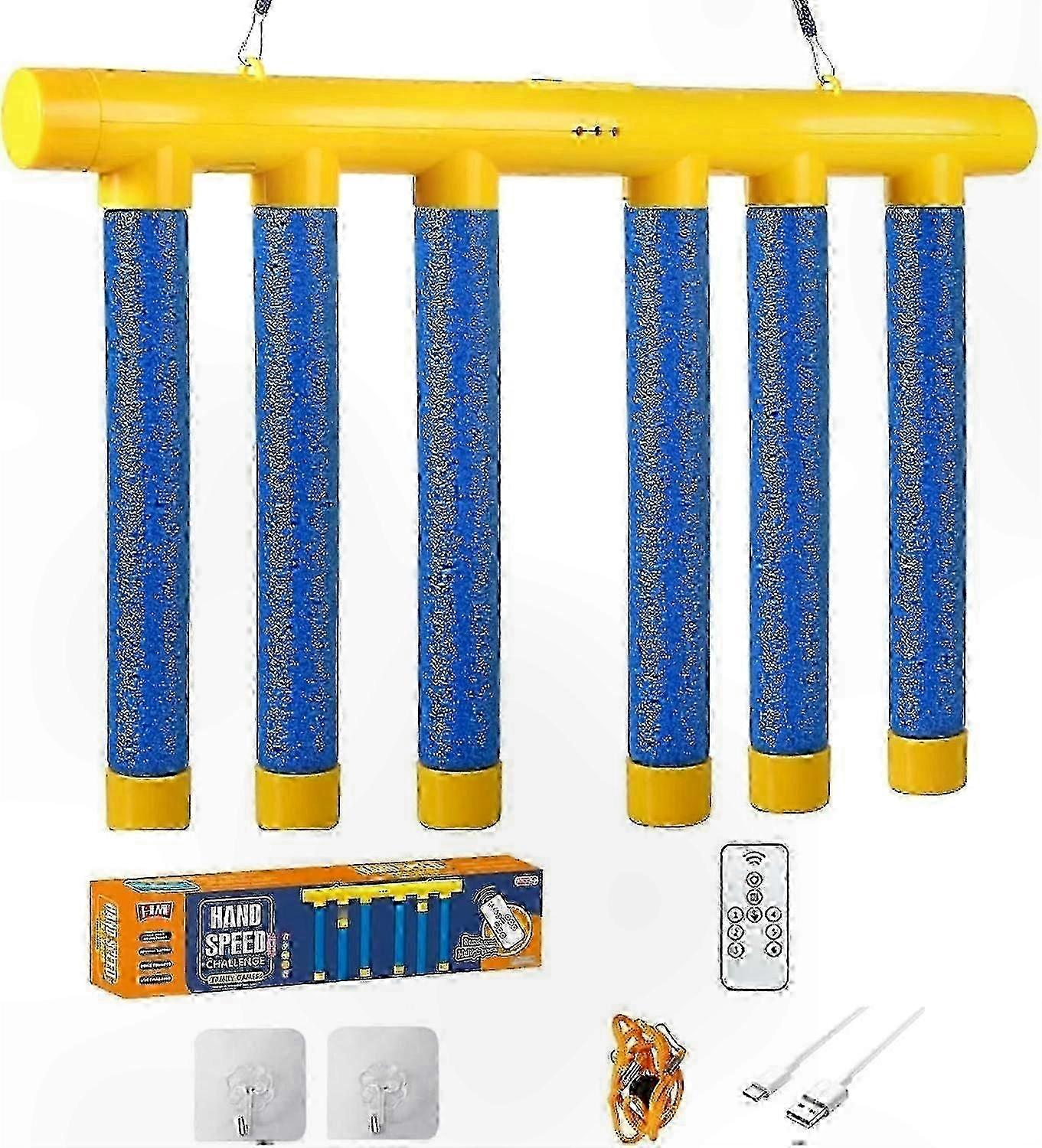 Remote-Controlled Reflex Game for Hand-Eye Coordination Practice with Adjustable Speed Settings