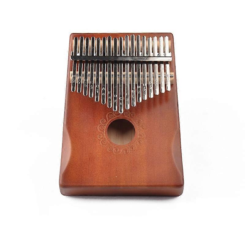 17-tone Thumb Piano , Colour: Brown Brown