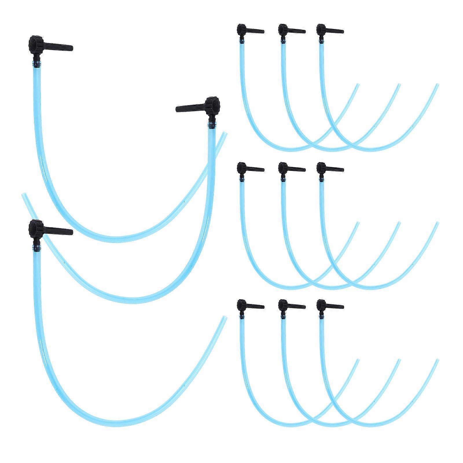 12 Sets Maple Syrup Tapping Kit - Maple Syrup Tree Sugaring Starter Taps Extractors and Tubes Dispenser for Home Making Supplies