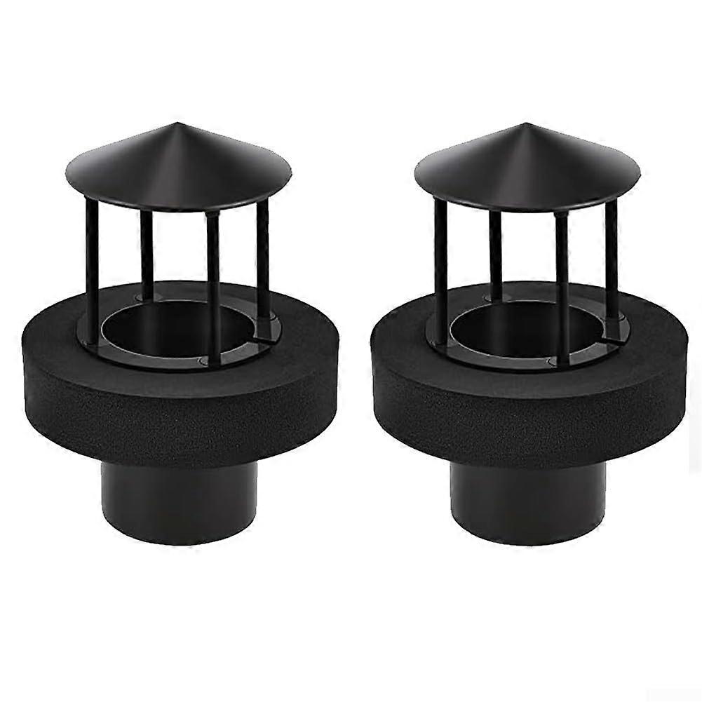 Single Head Mist Maker Splash Guard Black With Floating Element For Splash Reduction And Stable Water Conditions