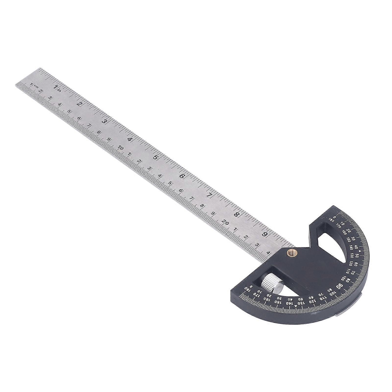 Protractor Angle Finder Multifunctional Magnetic Suction High Accuracy Angle Measuring Tool for Woodworking
